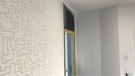 weiße, Matte Dispersionsfarbe